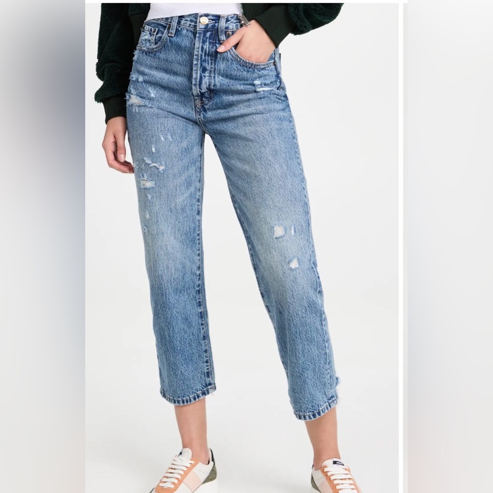Pistols Cassie Crop Denim in size 27
